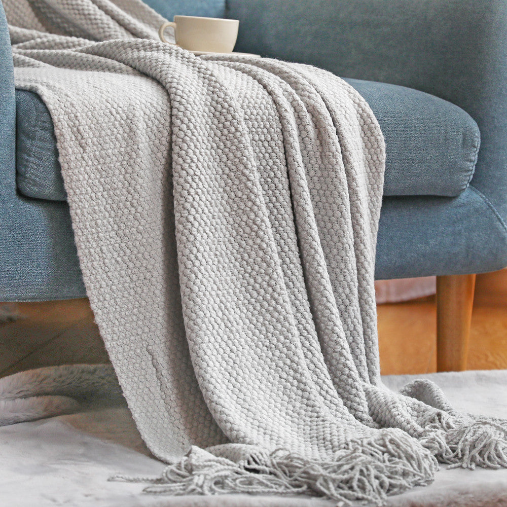 Ultra Soft Chunky Chenille Blanket
