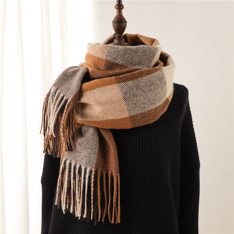 Thick Outer Cashmere Shawl/Scarf