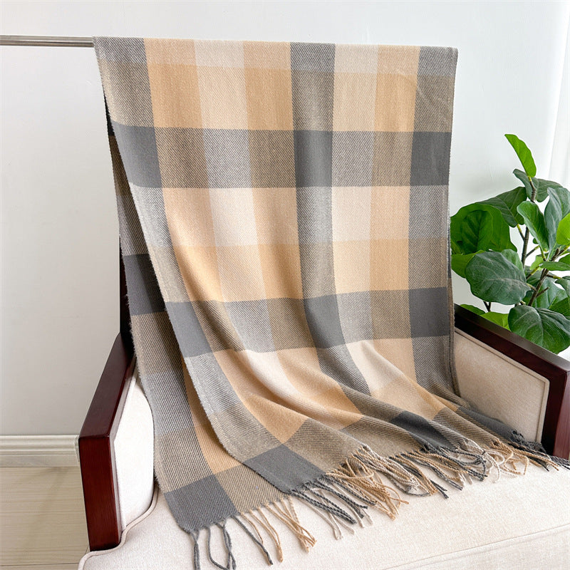 Thick Outer Cashmere Shawl/Scarf