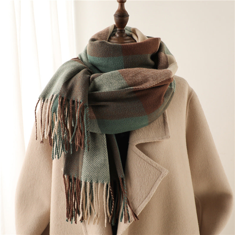 Thick Outer Cashmere Shawl/Scarf
