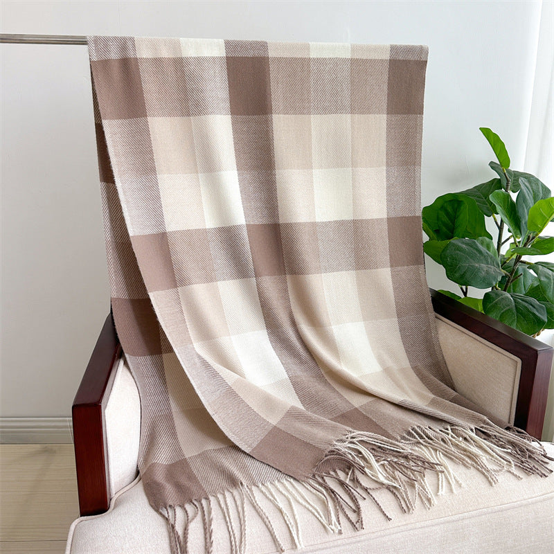 Thick Outer Cashmere Shawl/Scarf