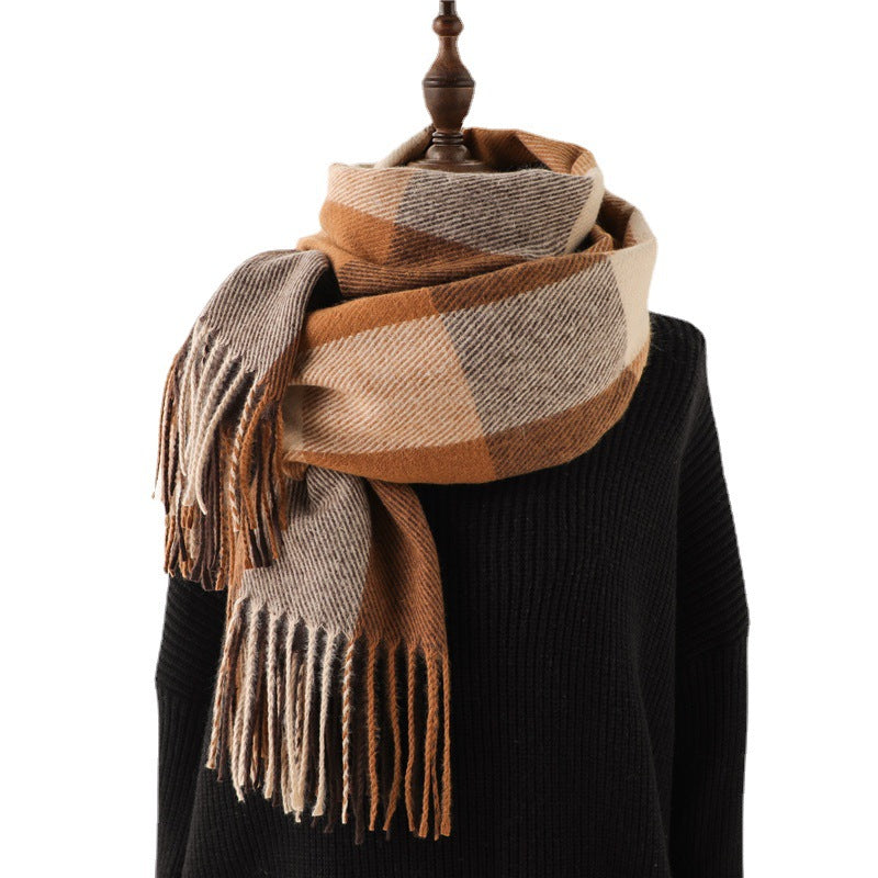 Thick Outer Cashmere Shawl/Scarf