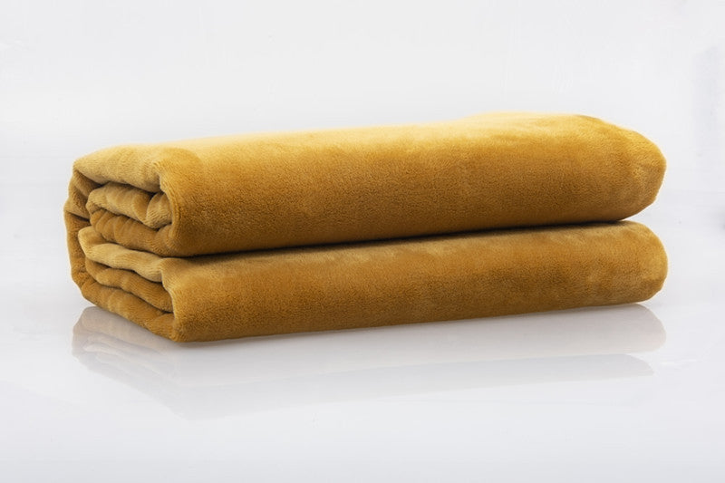 Elegant Double-sided Flannel Blanket