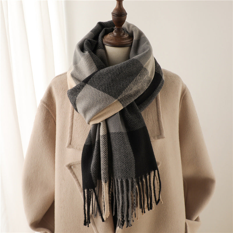 Thick Outer Cashmere Shawl/Scarf